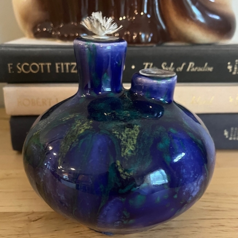 Stylish Blue and Green Ceramic Vase!❗️ - Picture 3 of 5